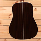 Martin HD28 dreadnought acoustic guitar Ambertone finish with white binding and rosewood back sides