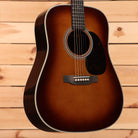 Martin HD28 Ambertone dreadnought acoustic guitar with white binding and rosewood back sides