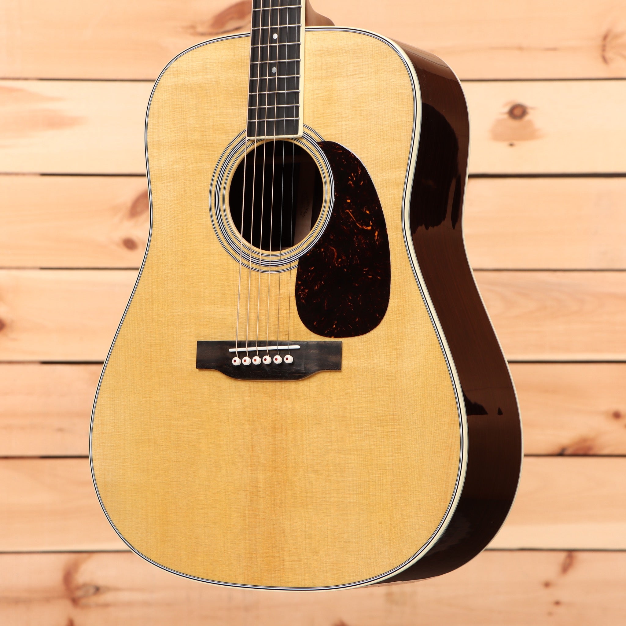Martin D-35 dreadnought acoustic guitar natural finish with rosewood back and sides