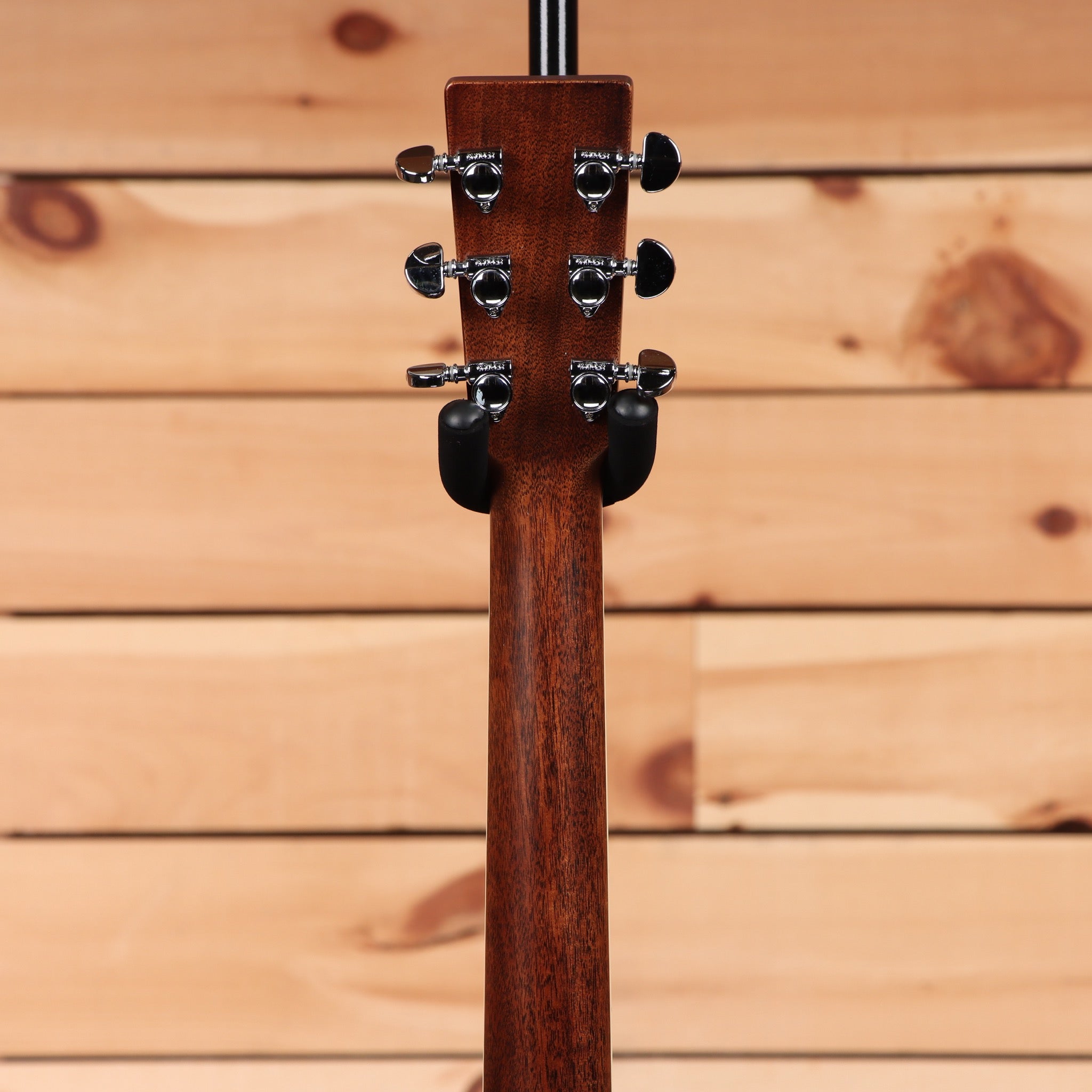 Martin D-35 dreadnought acoustic guitar natural finish with chrome tuning machines