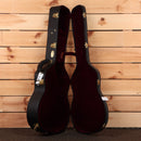 Martin 00-42 dreadnought acoustic guitar natural finish with gold hardware and burgundy velvet interior case