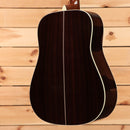 Martin D-42 dreadnought acoustic guitar natural finish with white binding and rosewood back and sides