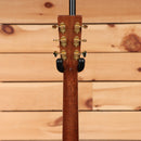 Martin D-42 dreadnought acoustic guitar natural finish with gold tuning machines