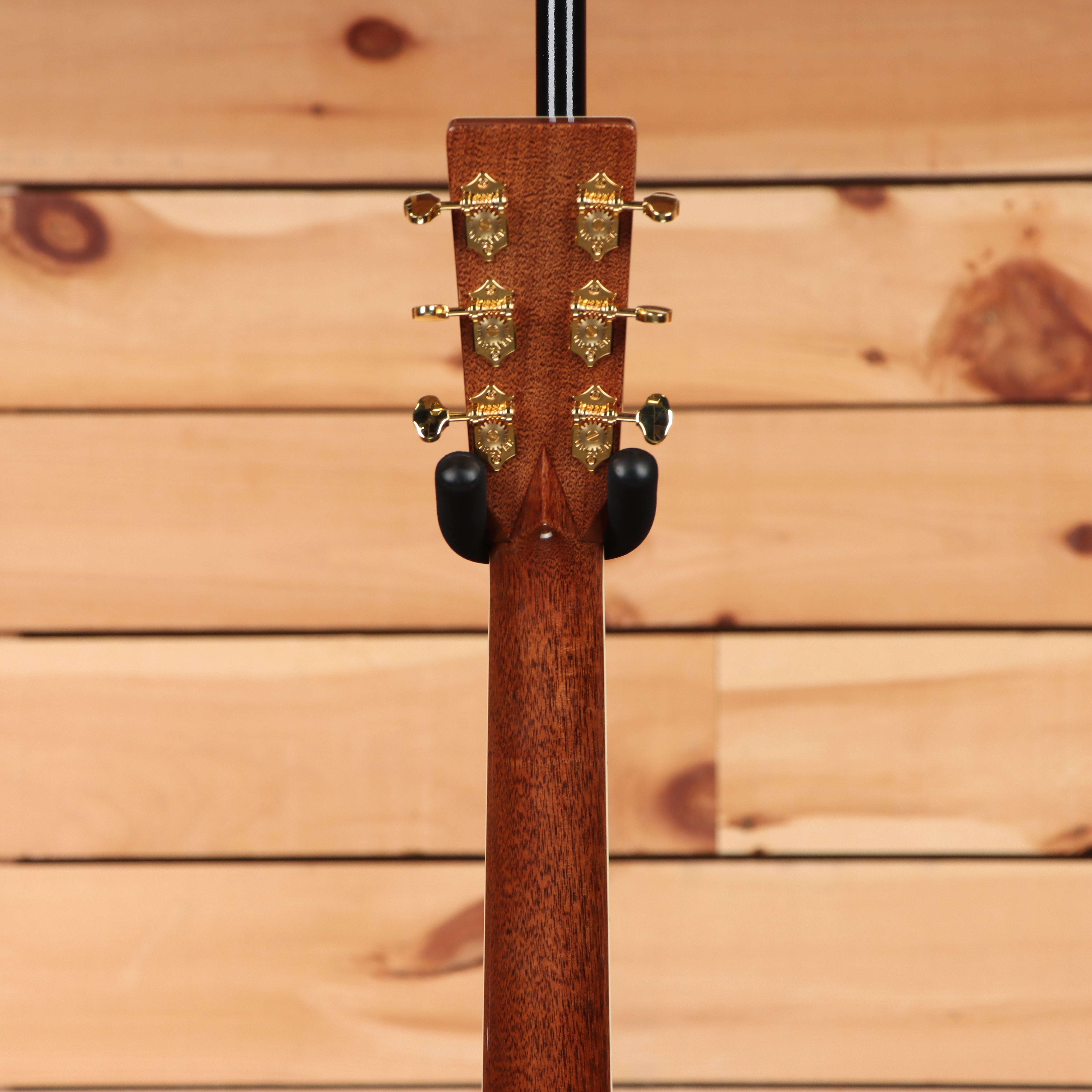 Martin D-42 dreadnought acoustic guitar natural finish with gold tuning machines