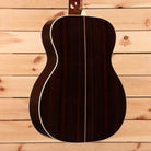 Martin OM-42 Concert acoustic guitar natural finish with white binding