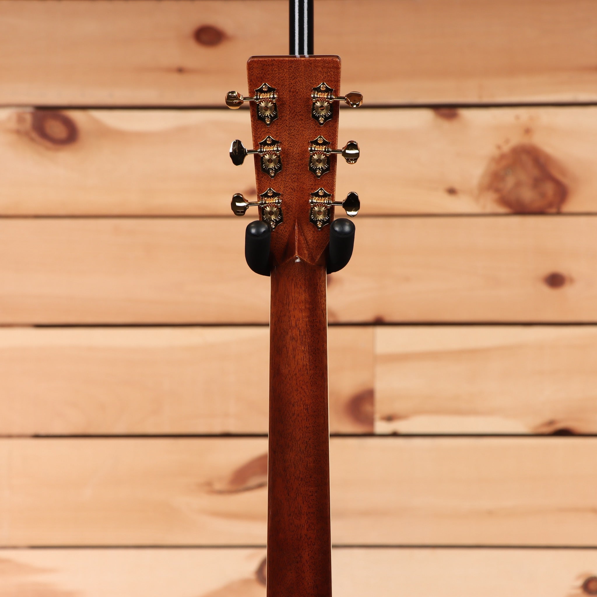 Martin OM-42 Concert acoustic guitar natural finish with gold tuning machines