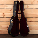 Martin D-18 Modern Deluxe dreadnought acoustic guitar natural finish with gold hardware and burgundy velvet interior case