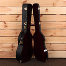 Martin 00028 Brooke Ligertwood dreadnought acoustic guitar case with velvet interior and gold hardware