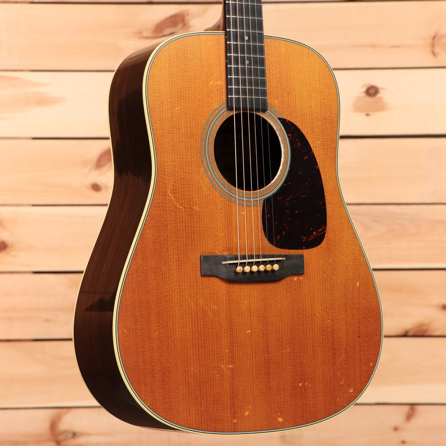 Martin D-28 Rich Robinson dreadnought acoustic guitar natural finish with rosewood back and sides