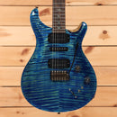 Paul Reed Smith Modern Eagle V electric guitar River Blue flamed maple top with humbucker pickups