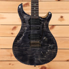 Paul Reed Smith Modern Eagle V Wood Library electric guitar Charcoal Flame with flamed maple top and dual humbuckers