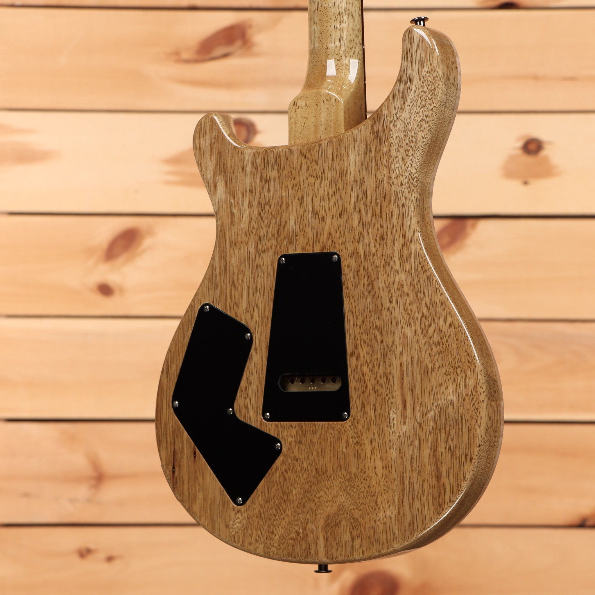 Paul Reed Smith Modern Eagle V Wood Library electric guitar Charcoal Flame with dual black humbucker pickups