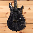 Paul Reed Smith Modern Eagle V Wood Library electric guitar Charcoal Flame with flamed maple top and dual humbuckers