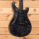 Paul Reed Smith Modern Eagle V electric guitar Charcoal Flame with flamed maple top and black hardware