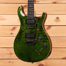 Paul Reed Smith Modern Eagle V Wood Library electric guitar Jade finish with flamed maple top and dual humbuckers