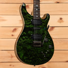 Paul Reed Smith Modern Eagle V Wood Library electric guitar Jade Quilt with black hardware