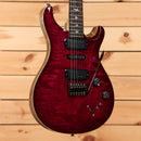 Paul Reed Smith Modern Eagle V Wood Library electric guitar Angry Larry Quilt with humbucker pickups