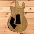 Paul Reed Smith Modern Eagle V Wood Library electric guitar Charcoal Quilt with dual black pickguards and figured maple top