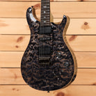 Paul Reed Smith Modern Eagle V Wood Library electric guitar Charcoal Quilt with black pickguard and dual humbuckers