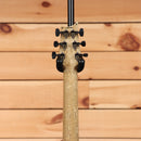 Paul Reed Smith Modern Eagle V wood library electric guitar charcoal quilt with black tuning machines