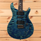 Paul Reed Smith Modern Eagle V Wood Library electric guitar River Blue quilted maple top with humbuckers