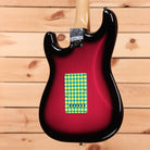 Fender Steve Lacy People Pleaser Stratocaster electric guitar Chaos Burst with colorful pickguard