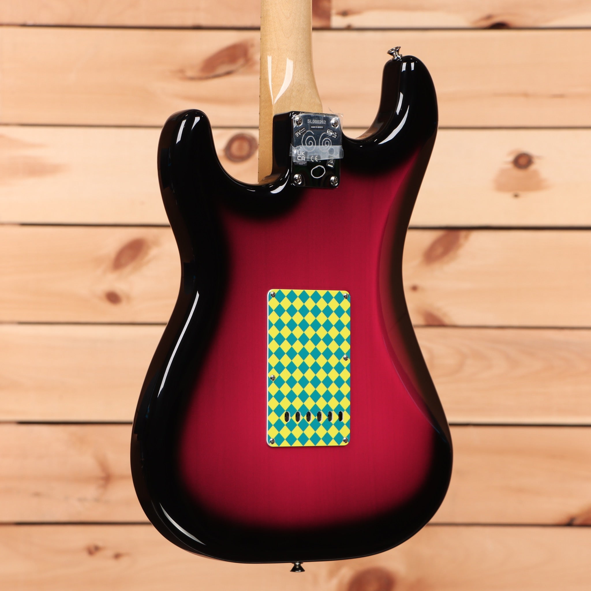 Fender Steve Lacy People Pleaser Stratocaster electric guitar Chaos Burst with single-coil pickups