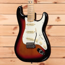 Fender Steve Lacy People Pleaser Stratocaster electric guitar Chaos Burst with white pickguard and single-coil pickups