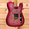 Fender Custom Shop Vintage Custom '68 Paisley Telecaster NOS - Aged Pink Paisley