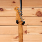 Fender Custom Shop Artisan Stratocaster electric guitar aged natural maple burl with vintage tuning machines
