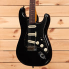 Fender Custom Shop Postmodern Stratocaster Journeyman Relic electric guitar aged black with three single-coil pickups