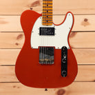 Fender Custom Shop Postmodern Telecaster Journeyman Relic electric guitar Faded Aged Candy Tangerine with single-coil pickups