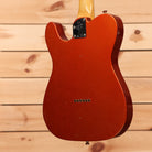 Fender Custom Shop Postmodern Telecaster Journeyman Relic electric guitar Faded Aged Candy Tangerine with single-coil pickups