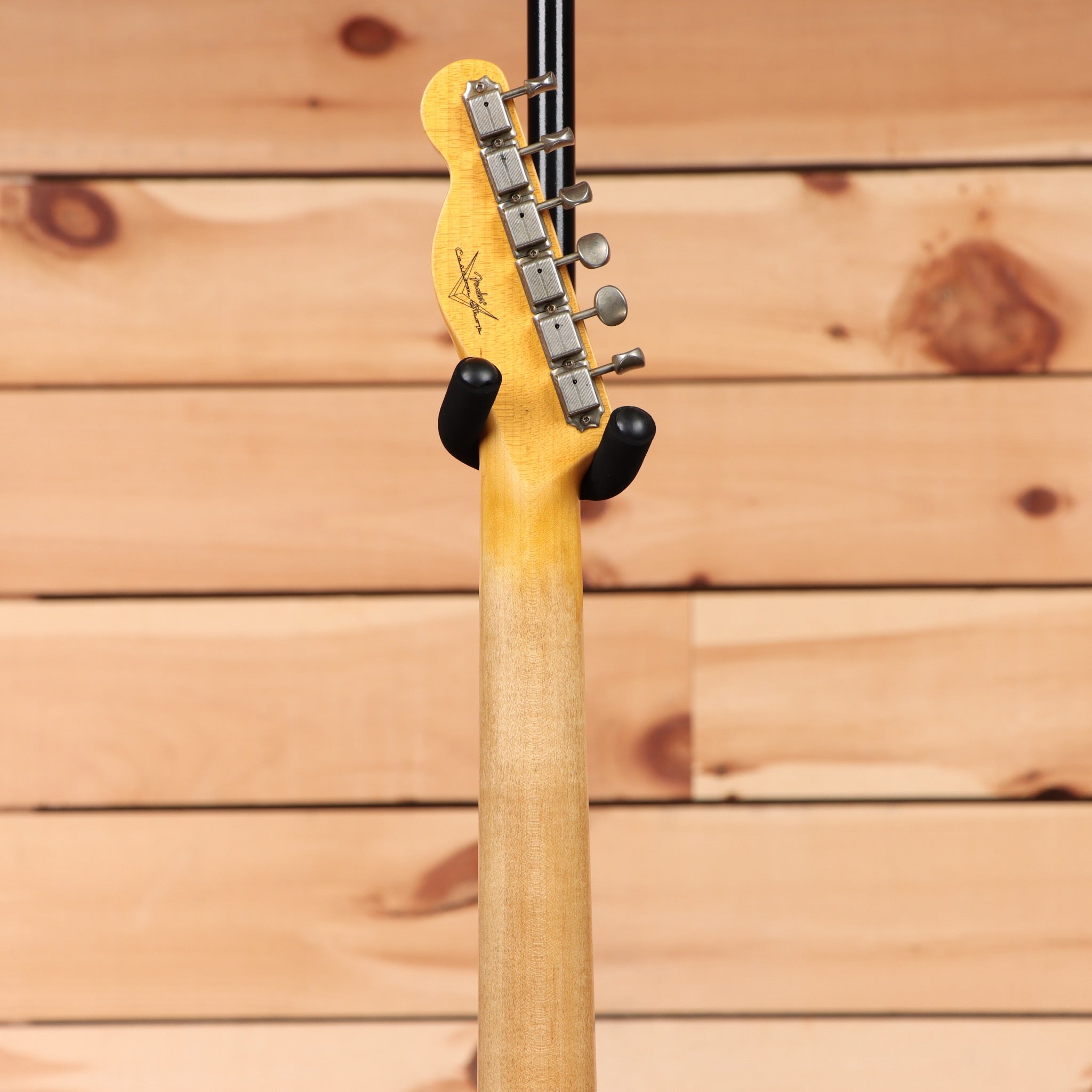 Fender Custom Shop Postmodern Telecaster Journeyman Relic electric guitar Faded Aged Candy Tangerine with maple neck