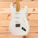 Fender Custom Shop Vintage Custom 1955 Hardtail Stratocaster electric guitar Aged White Blonde with maple neck