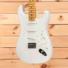 Fender Custom Shop Vintage Custom 1955 Hardtail Stratocaster electric guitar Aged White Blonde with maple neck