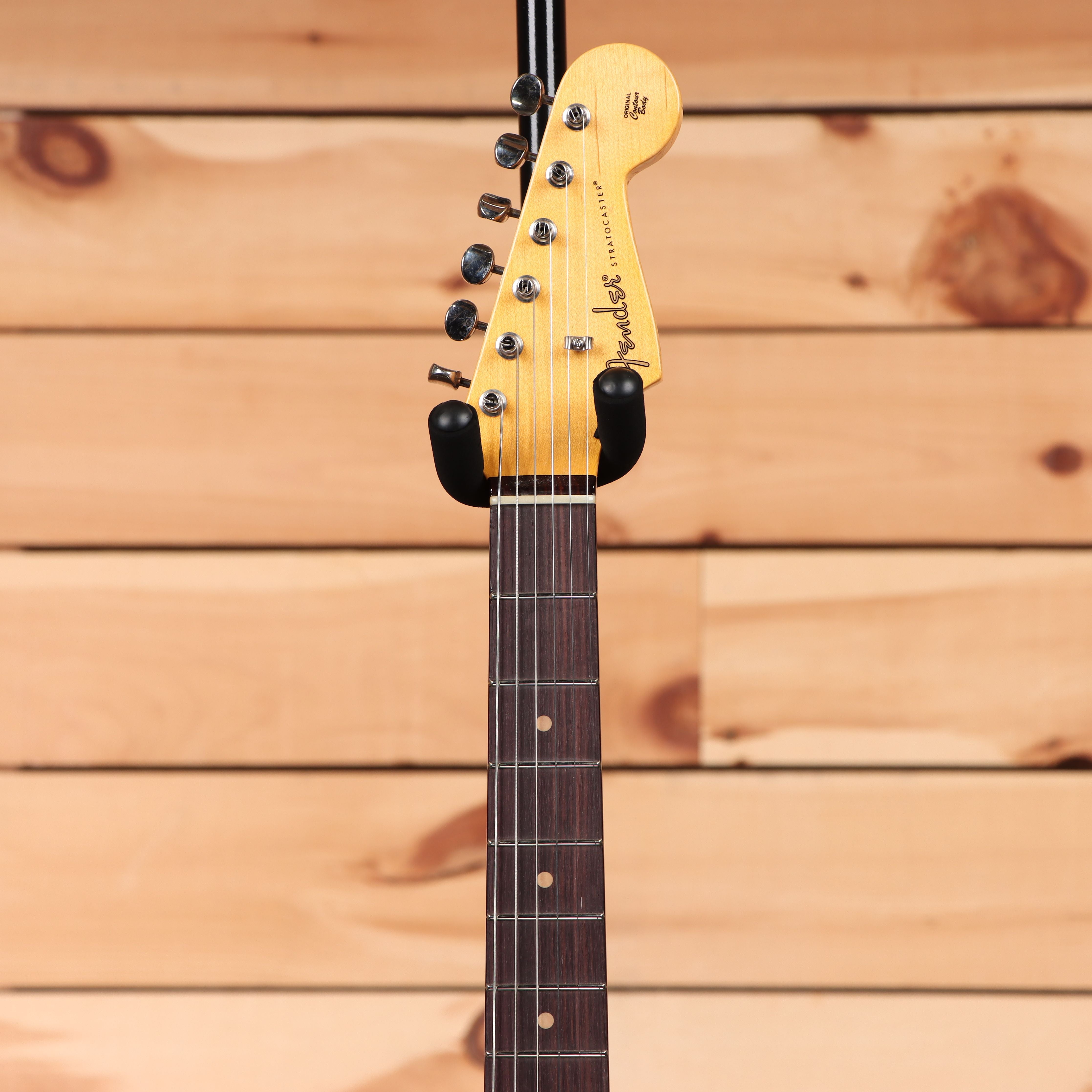 Fender Custom Shop Vintage Custom 59 Hardtail Stratocaster electric guitar Chocolate 3-Tone Sunburst with maple neck