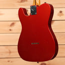 Fender Custom Shop 1957 Telecaster Journeyman Relic electric guitar Candy Tangerine with single-coil pickups