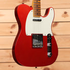 Fender Custom Shop 1957 Telecaster Journeyman Relic electric guitar Candy Tangerine with single-coil pickup