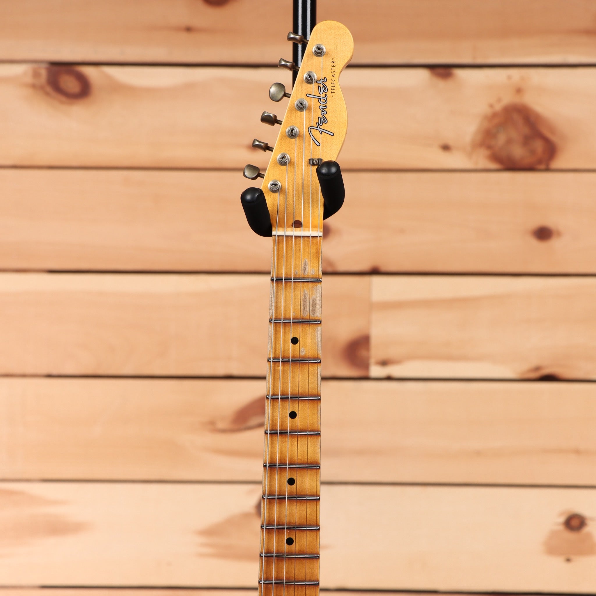 Fender Custom Shop 1957 Telecaster Journeyman Relic electric guitar Candy Tangerine with maple neck