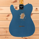 Fender Custom Shop 1965 Telecaster Custom heavy relic electric guitar Lake Placid Blue with aged finish