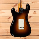 Fender Custom Shop 1956 Stratocaster Journeyman Relic electric guitar two-color sunburst with white pickguard