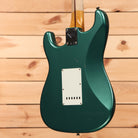 Fender Custom Shop 1956 Stratocaster Journeyman Relic electric guitar Aged Sherwood Green Metallic with white pickguard