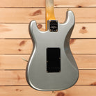 Fender Custom Shop Limited 1965 Dual Mag Stratocaster Journeyman Relic electric guitar Aged Inca Silver with single-coil pickups