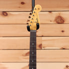 Fender Custom Shop Limited 1965 Dual Mag Stratocaster Journeyman Relic electric guitar Aged Sage Green Metallic with maple neck