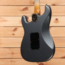 Fender Custom Shop 1965 Dual Mag Stratocaster electric guitar Charcoal Frost Metallic Journeyman Relic with single-coil pickups
