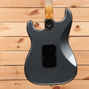 Fender Custom Shop Limited 1965 Dual Mag Stratocaster electric guitar Charcoal Frost Metallic journeyman relic with black pickguard