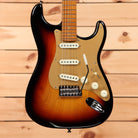 Fender Custom Shop American Custom Stratocaster electric guitar Antique Sunburst with single-coil pickups