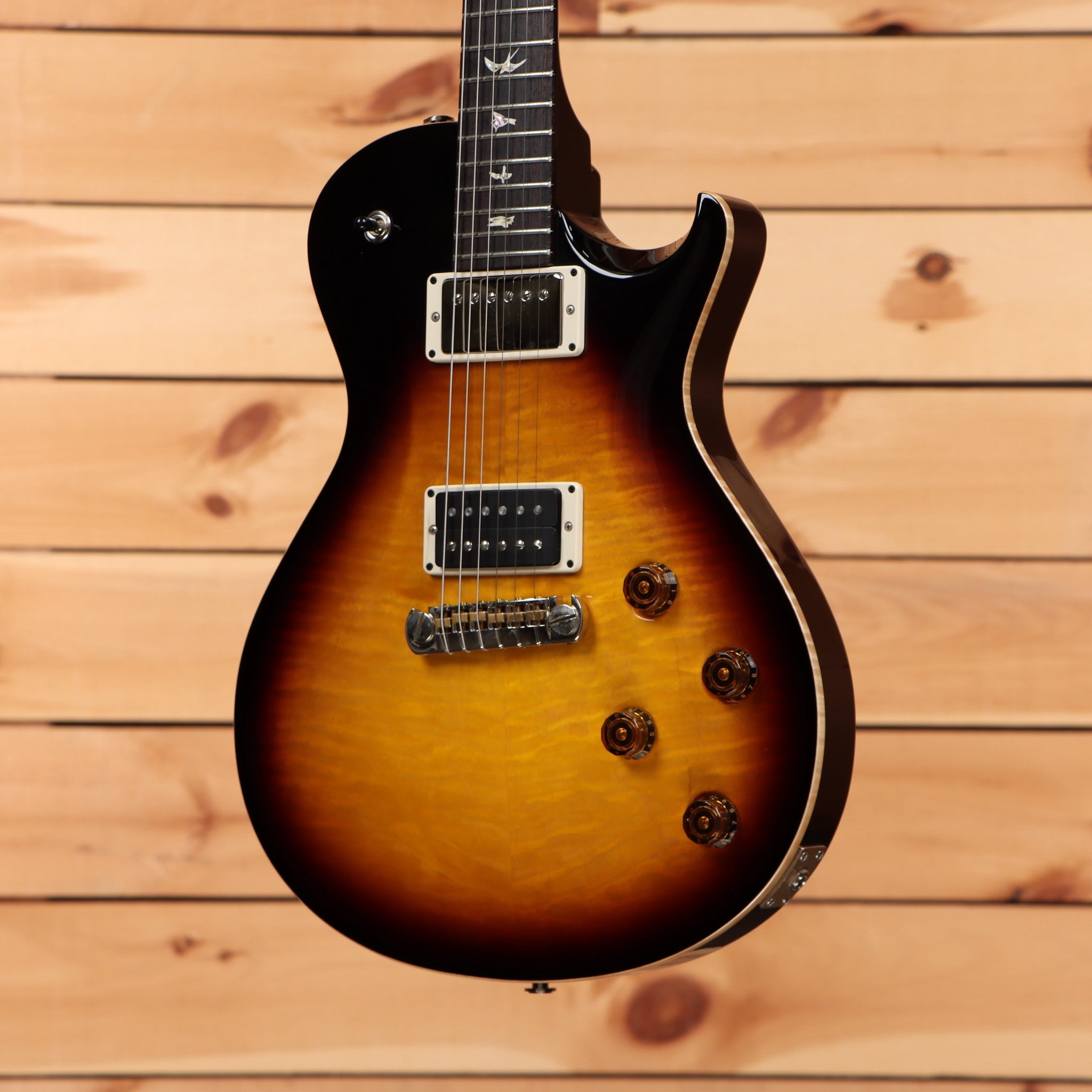 Paul Reed Smith Mark Tremonti SingleCut electric guitar tobacco sunburst pre-owned with flamed maple top