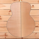 Eastman AC630-BD natural acoustic guitar with maple neck and center strip binding